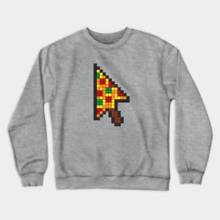 Pizza Cursor Crewneck Sweatshirt